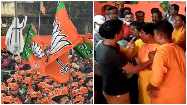 'ഞങ്ങളെ രക്ഷിക്കാന്‍ ആരുംവന്നില്ല'; അടിച്ചുപിരിഞ്ഞ് ബിജെപി, കസേരകള്‍ പറന്നു!! ഗോ ബാക്ക് വിളി