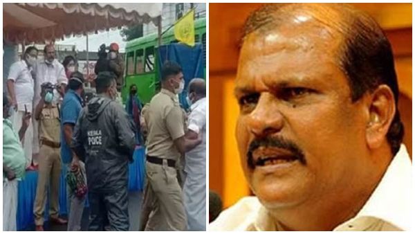 പിസി ജോര്‍ജിന് കഷ്ടകാലമോ? പ്രസംഗിക്കാന്‍ അനുവദിച്ചില്ല, സ്റ്റേജിലേക്ക് ഇരച്ചുകയറാന്‍ ശ്രമം