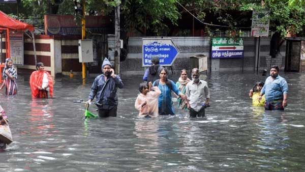 അടുത്ത 4 ദിവസം മഴ തകര്‍ത്ത് പെയ്യും, ചെന്നൈയില്‍ മുന്നറിയിപ്പ്, ഉരുള്‍പ്പൊട്ടലിനും സാധ്യത