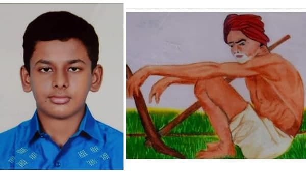 അക്ഷയ്ക്ക് അംഗീകാരം നേടിക്കൊടുത്തത് ഇന്ത്യൻ കർഷകന്റെ ആ ചിത്രം; ശിശുദിനത്തിൽ വര സ്റ്റാമ്പായി തെളിയും