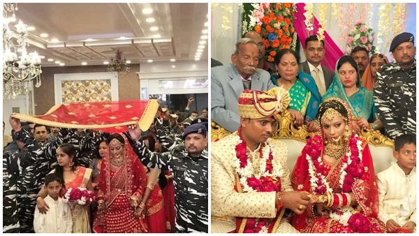 മരിച്ചെങ്കിലും മറന്നിട്ടില്ല, വീരമൃത്യു വരിച്ച ജവാന്റെ സഹോദരിയുടെ വിവാഹം നടത്തി സൈനികർ