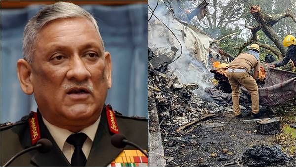 കോപ്ടർ അപകടം: ബിപിൻ റാവത്ത് ഗുരുതര പരിക്കുകളോടെ ആശുപത്രിയിൽ; 7 പേർ മരിച്ചതായി തമിഴ് മാധ്യമങ്ങൾ