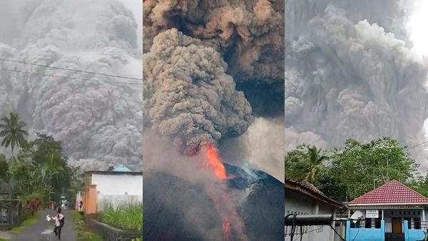 ഇന്തോനേഷ്യയില്‍ വീണ്ടും അഗ്നിപർവത സ്ഫോടനം: നടുക്കുന്ന ദൃശ്യങ്ങള്‍, 13 മരണം