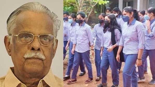 'ധരിക്കുന്ന വസ്ത്രത്തില്‍ കൈകടത്താന്‍ ആര്‍ക്കുമവകാശമില്ല, വിമര്‍ശനം സ്വാഭാവികം'; ടി പത്മനാഭന്‍