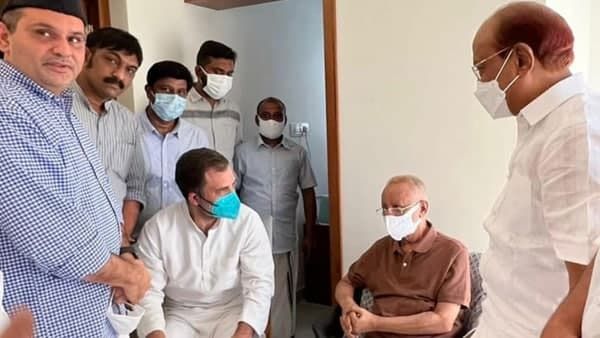 ഹൈദരലി ശിഹാബ് തങ്ങളെ ചികില്‍സാ കേന്ദ്രത്തില്‍ സന്ദര്‍ശിച്ച് രാഹുല്‍ ഗാന്ധി; 10 മിനുട്ട് സംസാരം