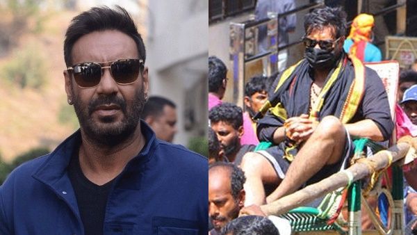 'ആക്ഷന്‍ ഹീറോയ്ക്ക് നടക്കാനാവില്ലെ': ശബരിമലയിലേക്ക് ഡോളിയിലെത്തിയ അജയ് ദേവ്ഗണിന് പരിഹാസം