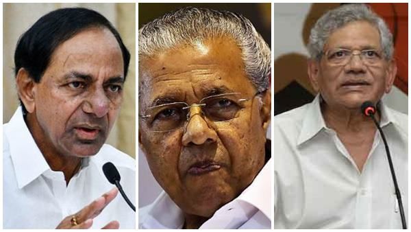 മൂന്നാം മുന്നണിക്ക് കെസിആര്‍, ഒപ്പം സിപിഎം, പിന്തുണയുമായി പിണറായി, കോണ്‍ഗ്രസിനെ ഒഴിവാക്കി യെച്ചൂരി