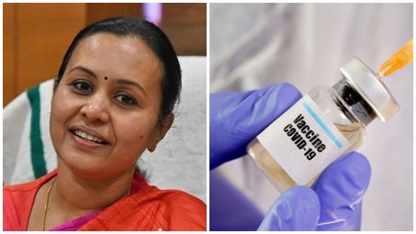 കേരളത്തിൽ 100 ശതമാനം പേര്‍ക്ക് ആദ്യഡോസ് വാക്‌സിന്‍; ആകെ 5 കോടി കടന്നു - വീണാ ജോര്‍ജ്ജ്