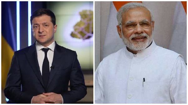 റഷ്യയെ തുരത്താൻ ഇന്ത്യയുടെ സഹായം തേടി യുക്രൈൻ, പ്രധാനമന്ത്രിയെ ഫോണിൽ വിളിച്ച് സെലെൻസ്കി