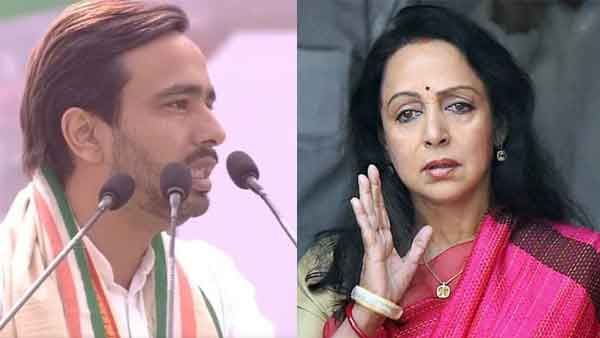 അല്ലെങ്കിലും എന്നെ പോലെ ആകാന്‍ നിങ്ങള്‍ക്കാകില്ല; ജയന്ത് ചൗധരിയ്ക്ക് ഹേമ മാലിനിയുടെ മറുപടി