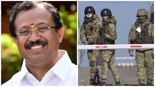 യുക്രൈനിൽ നിന്ന് ഇന്ത്യക്കാരെ ഒഴിപ്പിച്ചു തുടങ്ങി; സുരക്ഷിതമാക്കുക ലക്ഷ്യം - വി മുരളീധരൻ