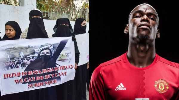 ഹിന്ദുത്വവാദികള്‍ മുസ്ലിം വിദ്യാര്‍ഥിനികള്‍ക്കെതിരെ തിരിഞ്ഞിരിക്കുന്നു; ഹിജാബ് വിവാദത്തില്‍ പോള്‍ പോഗ്ബ