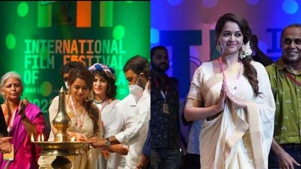 'പോരാടുന്ന എല്ലാ സ്ത്രീകള്‍ക്കും'; ചലച്ചിത്ര മേളയുടെ വേദിയില്‍ അപ്രതീക്ഷിത അതിഥിയായി ഭാവന