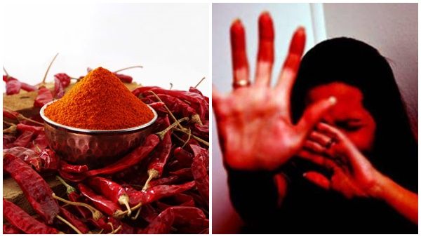 നടപടിയിൽ തൃപ്തി പോരാ; സിറ്റിങ്ങിൽ ബഹളം; വനിതാ കമ്മീഷന് നേരെ മുളക് പൊടി എറിഞ്ഞ് എഴുപതുകാരി