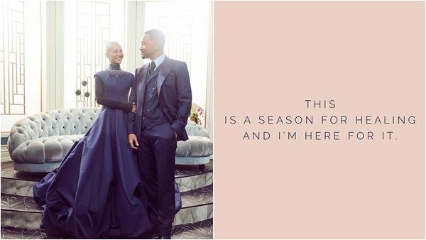 ഓസ്കാ‌ർ വേദിയിൽ നടന്ന സംഭവങ്ങളിൽ ജാദയുടെ പ്രതികരണം