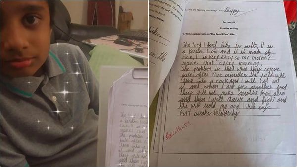 'പുട്ട് ബന്ധങ്ങളെ തകർക്കും'; വൈറലായി മൂന്നാം ക്ലാസുകാരന്‍റെ ഉത്തരക്കടലാസ്