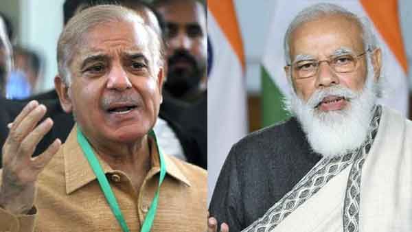 ഇന്ത്യയുമായി അര്‍ഥവത്തായ ചര്‍ച്ചകളും സമാധാന ബന്ധവും ആഗ്രഹിക്കുന്നു: മോദിയോട് ഷെഹ്ബാസ് ഷെരീഫ്