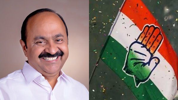 വി.ഡി സതീശനെതിരെ പ്രതിഷേധം: കഴക്കൂട്ടത്ത് ചിത്രങ്ങള്‍ കീറിയെറിഞ്ഞു