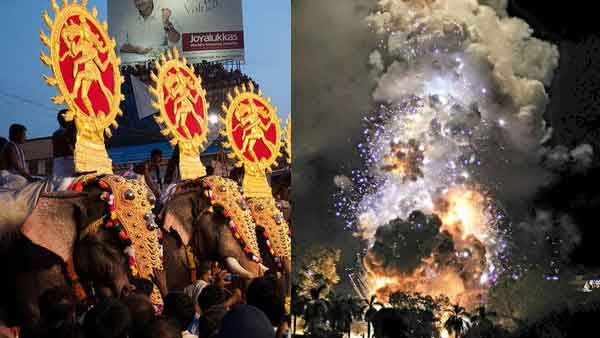 മഴ മാറിയാല്‍ തൃശൂര്‍പൂരം വെടിക്കെട്ട് ഇന്ന്; ആവേശത്തില്‍ പൂരപ്രേമികള്‍