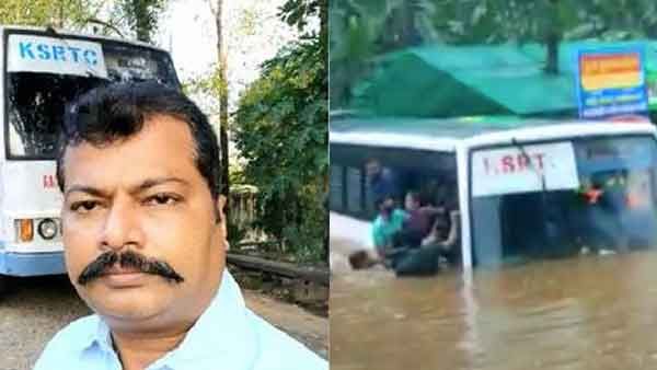 വെള്ളക്കെട്ടിലൂടെ കെഎസ്ആര്‍ടിസി ഓടിച്ച ജയദീപ് വീണ്ടും സര്‍വീസില്‍; ഇനി ഗുരുവായൂരില്‍