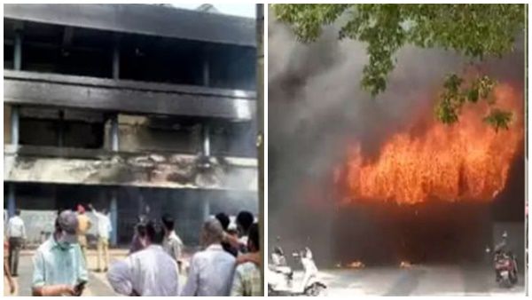 അമൃത് സറിലെ ഗുരു നാനാക് ദേവ് ആശുപത്രിയിൽ വൻ തീപിടുത്തം; രോഗികളും സന്ദർശകരും കുടുങ്ങി