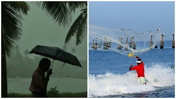 കേരളത്തിൽ ഇന്നും മഴ കനക്കും;ശക്തമായ കാറ്റ്!മത്സ്യബന്ധനത്തിന് വിലക്ക്;എട്ട് ജില്ലകളിൽ യെല്ലോ അലർട്ട്