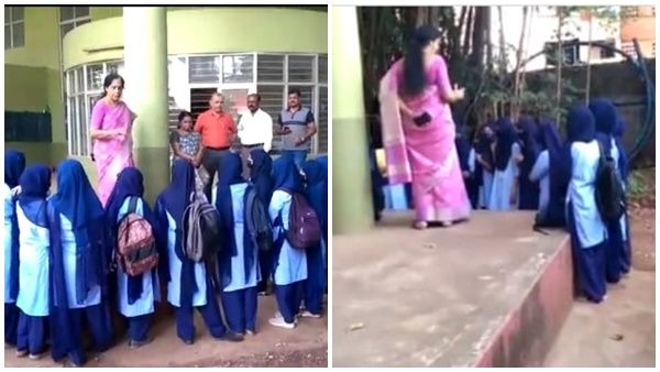 വീണ്ടും വാക്ക്പോര്! പെൺകുട്ടികൾ ഹിജാബ് ധരിച്ച് കോളേജിൽ എത്തി: വിലക്കി തിരിച്ചയച്ച് അധികൃതർ