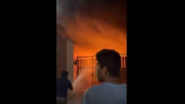 മധ്യപ്രദേശിലെ ഇരുനില കെട്ടിടത്തില്‍ വന്‍ തീപിടുത്തം; ഏഴ് പേര്‍ മരിച്ചു