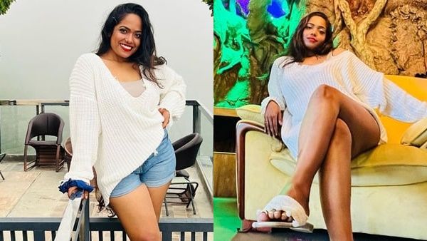 'എന്റെ കാലുകൾ കണ്ട് കുലസ്ത്രീകൾക്കും കുല പുരുഷൻമാർക്കും ഭ്രാന്ത് പിടിക്കും';ചുട്ട മറുപടിയുമായി നിമിഷ
