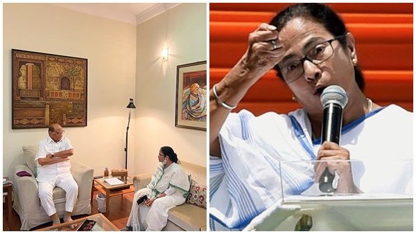 രാഷ്ട്രപതി തെരഞ്ഞെടുപ്പ്: ശരദ് പവാറുമായി കൂടിക്കാഴ്ച നടത്തി മമത ബാനർജി; ഫോട്ടോസ് പങ്കിട്ട് പവാർ