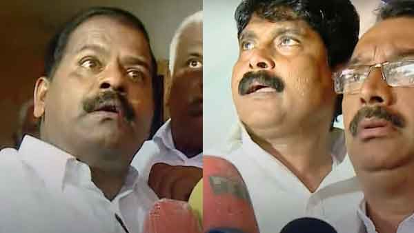 'ഞങ്ങള്‍ക്ക് നിങ്ങളുടെ സുരക്ഷ വേണ്ട, ഗെയിറ്റിന് പുറത്ത് നിന്നോണം'; പൊലീസിനോട് കോണ്‍ഗ്രസ് പ്രവര്‍ത്തകര്‍