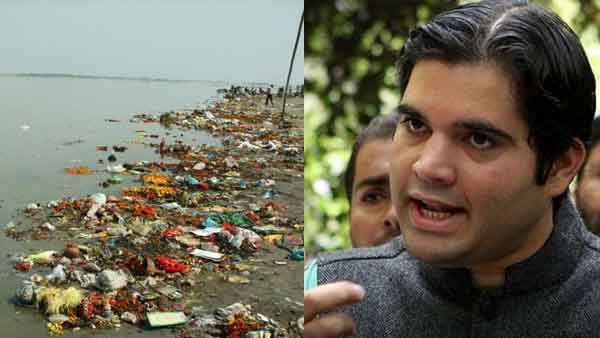 ചെലവാക്കിയത് 11000 കോടി, എന്നിട്ടും ഗംഗ മലിനം; കേന്ദ്രത്തിനെതിരെ വീണ്ടും വരുണ്‍ ഗാന്ധി