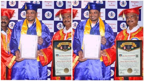 ഫിറോസ് കുന്നംപറമ്പലിന് ഡോക്ടറേറ്റ്? ഹോണററി ഡോക്ടറേറ്റ് ലഭിച്ചെന്ന് ഫിറോസ്