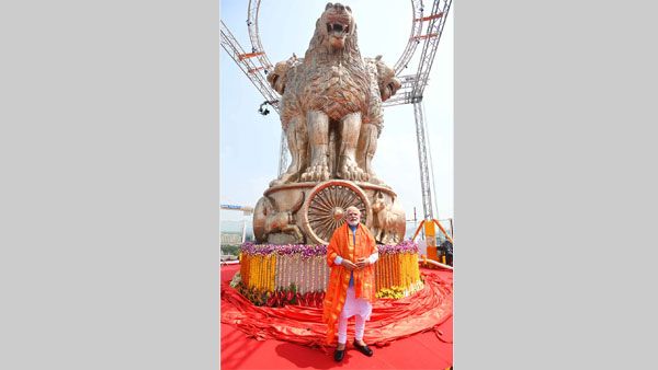 പുതിയ പാര്‍ലമെന്റിലെ അശോക സ്തംഭ സിംഹങ്ങള്‍ക്ക് രൗദ്രത? വ്യാപക വിമര്‍ശനം