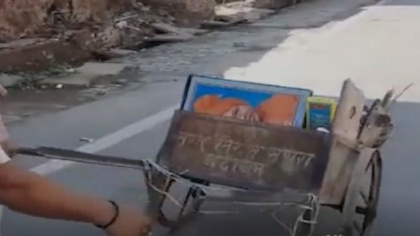 മോദിയുടെയും,യോഗിയുടെയും ചിത്രങ്ങള്‍ മാലിന്യ കുമ്പാരത്തില്‍; പിരിച്ചുവിട്ട ശുചീകരണ തൊഴിലാളിയെ തിരിച്ചെടുത്തു