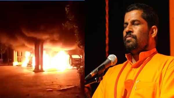 കത്തിച്ചയാളെ കിട്ടിയില്ല; സന്ദീപാനന്ദഗിരിയുടെ ആശ്രമം കത്തിച്ച കേസില്‍ അന്വേഷണം അവസാനിപ്പിക്കുന്നു