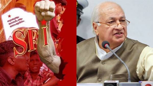 ആര്‍എസ്എസ് പറയുന്നത് പ്രവര്‍ത്തിക്കാന്‍ ഒരുങ്ങുന്ന ആളാണ് ഗവര്‍ണര്‍; രൂക്ഷവിമര്‍ശനവുമായി എസ്എഫ്‌ഐ