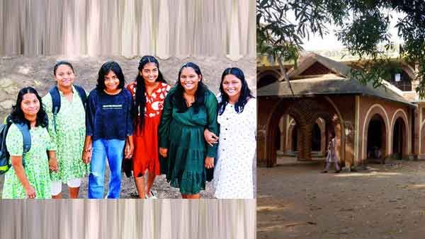 ഈ സ്‌കൂളിലുണ്ട് ട്രിപ്പിള്‍ ഡബിള്‍ വിദ്യാര്‍ത്ഥികള്‍, ആദ്യദിനം ഒപ്പം ഇരട്ട അമ്മമാരും; അപൂര്‍വ മുഹൂര്‍ത്തം