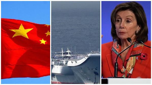 യുദ്ധക്കപ്പല്‍, ജെറ്റുകള്‍, പാതി ദൂരം പിന്നിട്ട് ചൈനീസ് സൈന്യം, റേഡിയോ സിഗ്നലുകള്‍ അയച്ച് തായ്‌വാന്‍