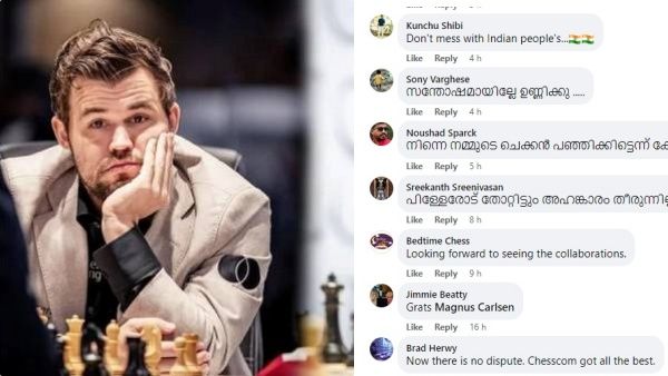 'ഒടുവിൽ പവനായി ശവമായി', കാൾസന്റെ ഫേസ്ബുക്ക് പേജിൽ മലയാളികളുടെ പൊങ്കാല