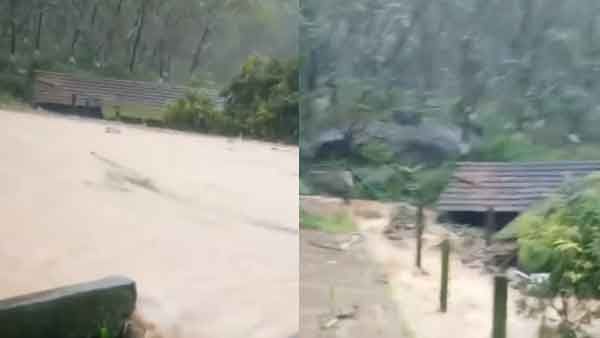 കണ്ണൂര്‍ നെടുമ്പോയിലില്‍ മലവെള്ളപ്പാച്ചില്‍; വനത്തിനുള്ളില്‍ ഉരുള്‍പൊട്ടിയോ എന്ന് സംശയം