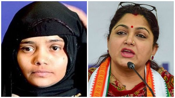 ബില്‍ക്കീസ് ബാനു കേസില്‍ പൊട്ടിത്തെറിച്ച് നടി ഖുശ്ബു; ബിജെപിയില്‍ നിന്ന് ആദ്യം... മൗനം പാലിച്ച് പാര്‍ട്ടി
