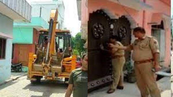 Viral Video: സ്ത്രീധനം നൽകാതെ മരുമകളെ വീട്ടിൽ കയറ്റില്ലന്ന് ഗൃഹനാഥൻ; പിന്നാലെ ബുൾഡോസറുമായി യുപി പോലീസ്