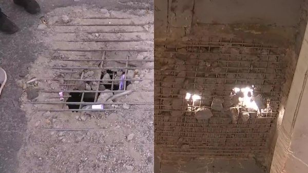 ബെംഗളൂരുവിലും കുഴി വിവാദം, മേൽപാലത്തിൽ രൂപപ്പെട്ടത് ഭീമൻ ദ്വാരം, കാഴ്ചയിൽ താഴത്തെ റോഡും വ്യക്തം