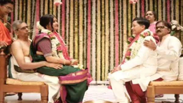 ആറ് വര്‍ഷത്തെ പ്രണയ സാഫല്യം; തമിഴ് പെണ്‍കൊടിക്ക് മാംഗല്യം ചാര്‍ത്തി ബംഗ്ലാദേശി പെണ്‍കുട്ടി