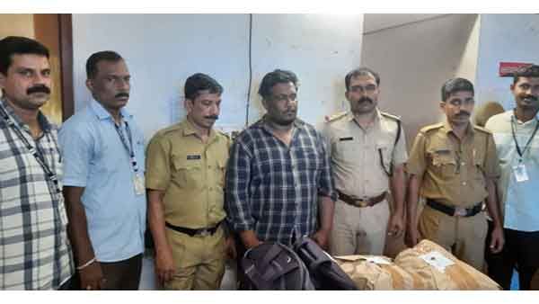 വളപട്ടണത്ത് വന്‍കഞ്ചാവ് ശേഖരവുമായി കുറ്റിയാട്ടൂര്‍ സ്വദേശിയായ യുവാവ് അറസ്റ്റില്‍
