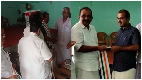 ബിജെപിക്ക് ചാലക്കുടി നഗരസഭയില്‍ വന്‍ തിരിച്ചടി; ഏക അംഗം കോണ്‍ഗ്രസില്‍ ചേര്‍ന്നു