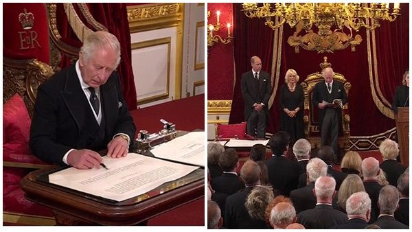 ചാള്‍സ് മൂന്നാമന്‍ ഇനി ബ്രിട്ടന്റെ രാജാവ്; ചടങ്ങില്‍ എലിസബത്ത് രാജ്ഞിയെക്കുറിച്ച് ചാള്‍സ് പറഞ്ഞത്...