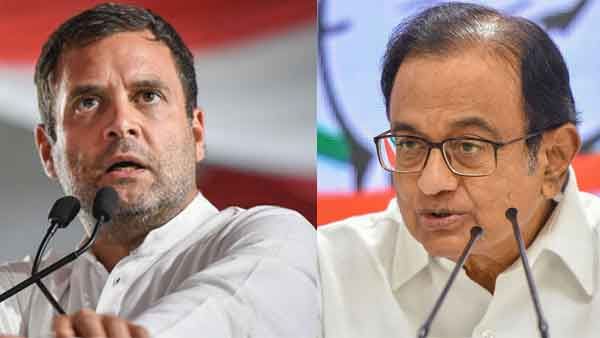 'രാഹുല്‍ ചിലപ്പോള്‍ മനസ് മാറ്റിയേക്കാം..'; പ്രസിഡന്റായില്ലെങ്കിലും രാഹുല്‍ തന്നെ നേതാവെന്ന് ചിദംബരം