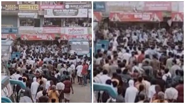 വീണ്ടും 'തല്ലുമാല'..ഇത്തവണ കൊണ്ടോട്ടിയില്‍; വിദ്യാര്‍ത്ഥികള്‍ പൊരിഞ്ഞ തല്ല്‌